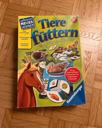 Gioco in scatola “Tiere füttern”