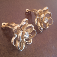 Coppia orecchini vintage a clip anni 60/70