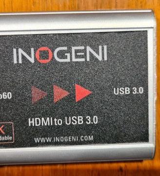 Grabber - INOGENI HD 1080p HDMI to USB 3.0 Convert