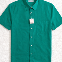 Camicia Uomo Verde Smeraldo Andrea Silardi tg L-XL