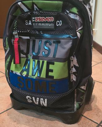 Zaino scuola  trolley Seven 