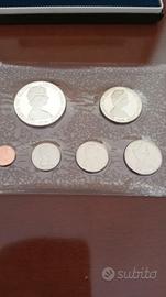 Numero due serie monete