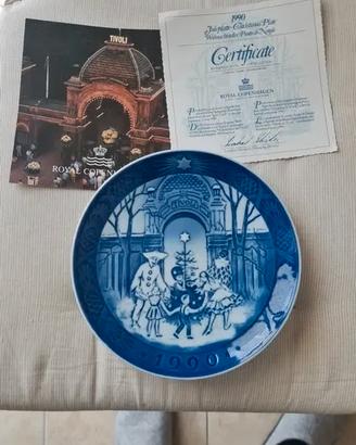 Piatto di Natale Royal Copenhagen 1990