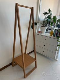 Appendiabiti MUJI in quercia massello