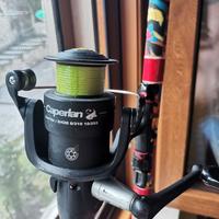 Canna da pesca leggera con mulinello