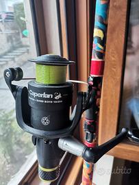 Canna da pesca leggera con mulinello