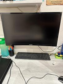 Samsung monitor curvo FHD 24 pollici