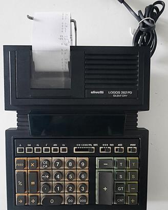 Calcolatrice Olivetti Logos 262 PD
