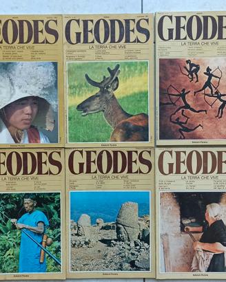 Riviste Geodes anni 80 81 82