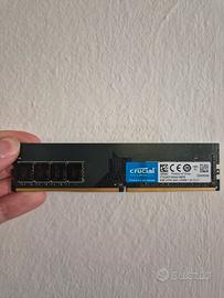 Ram crucial CT4G4DFS824A 4gb ddr4-2400