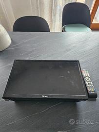 tv 19 pollici 12v per camper o roulotte