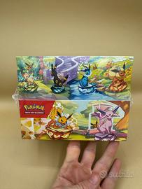Pokemon box mini tin evoluzioni prismatiche sealed