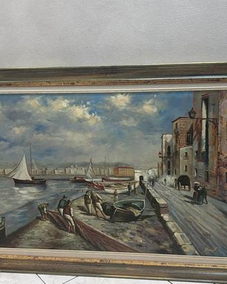 Quadro dipinto olio paesaggio