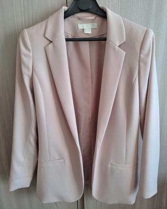 Blazer primaverile rosa cipria come NUOVO