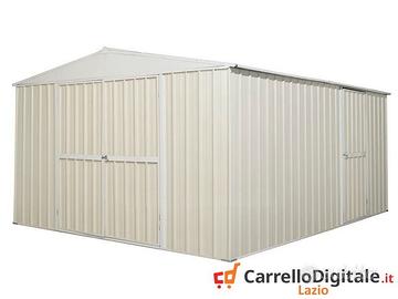 Box prefabbricato in acciaio 360x430cm avorio