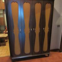 Porta-Cappotti e mobiletto a 2 ante vintage