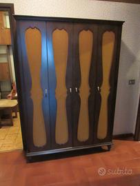 Porta-Cappotti e mobiletto a 2 ante vintage