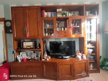 mobile per soggiorno in legno massello 