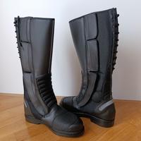 stivali da moto stile polizia 43 pelle e cordura