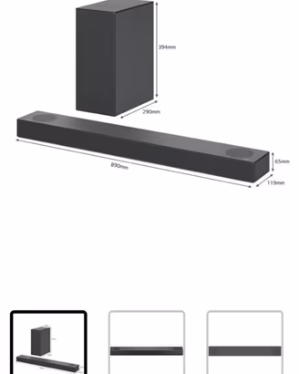 Sound bar LG S75Q