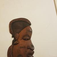 maschere etniche africane in legno 