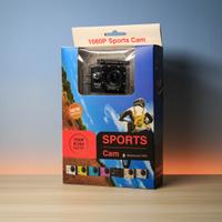 Action cam nuova con accessori