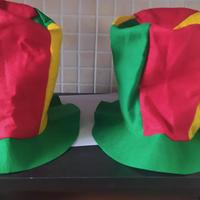 Set 3 cappelli colorati per feste 