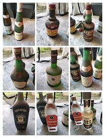 bottiglie varie