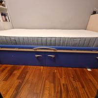 letto singolo + materasso
