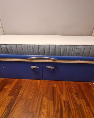 letto singolo + materasso