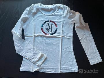 Maglietta Bianca Armani
