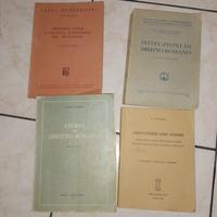 Libri diritto romano anni 80