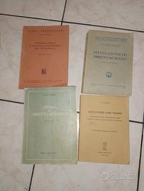 Libri diritto romano anni 80