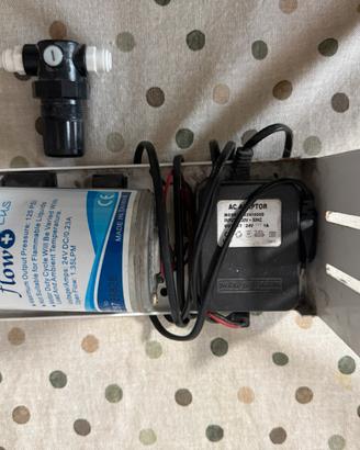 Pompa booster impianto osmosi acquario