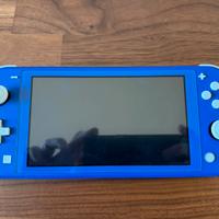 Nintendo switch lite blu