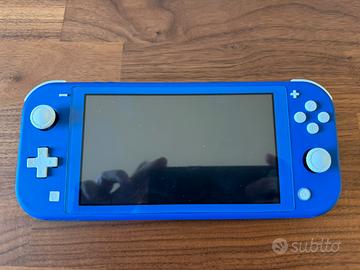 Nintendo switch lite blu