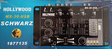 Hollywood MX-30-USB - Mixer DJ
