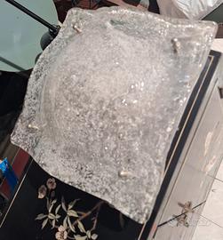 2 Plafoniere Mazzega Murano anni 70