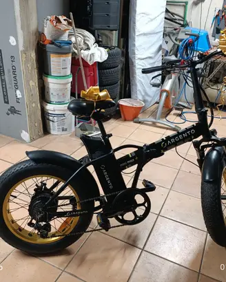 Argento Mini Max Plus  - E-bike FAT Pieghevole 