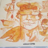Hugo Pratt  libro fumetti raro l Uomo dei Caraibi