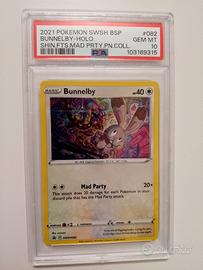 Bunnelby Holo SWSH082 - PSA 10