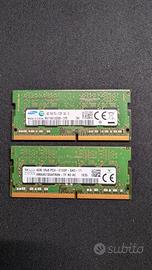 RAM SODIMM DDR4 8gb (2x4gb)