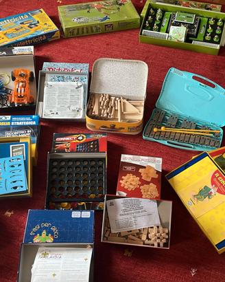 Lotto 20+ Giochi da Tavolo Clementoni Disney etc