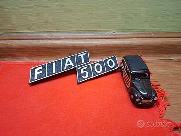 Modellino fiat 500 Giardinetta