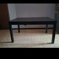 tavolo nero 180×84 altezza 74