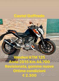 Ktm Duke 125 abs del 2015