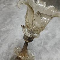 applique ottone e vetro di murano 