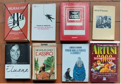 LIBRI E ROMANZI VARI A SCELTA SCONTATI