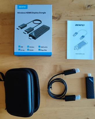 Kit trasmettitore USB-C e ricevitore HDMI wireless