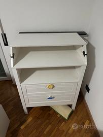 Fasciatoio con cassettiera Ikea Sudvik